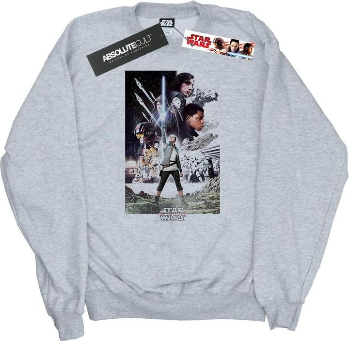 Star Wars The Last Jedi Character Poster Sweatshirt