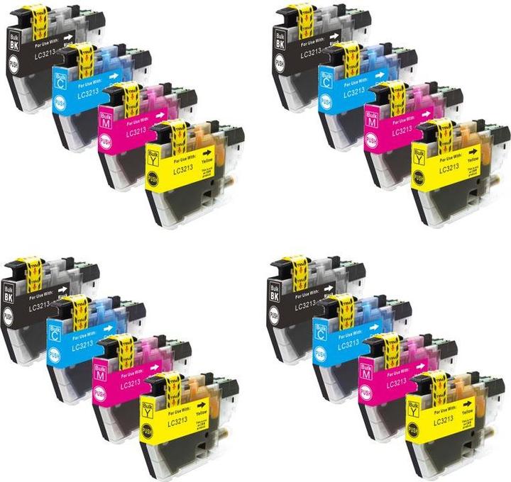 Produktbild Hermex Kompatible Tintenpatrone für Brother MFC-J497DW (M, Y, C, BK)