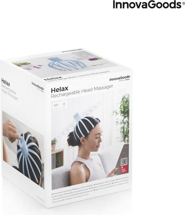 Immagine prodotto InnovaGoods Massaggiatore per la testa ricaricabile Helax