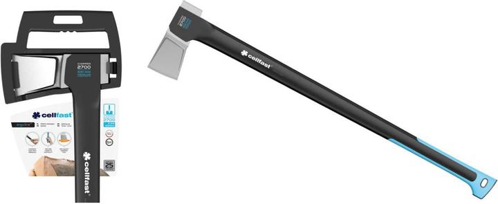 Actual product image Cellfast plastic splitting ax, 2.7 kg, 93 cm (41-008)
