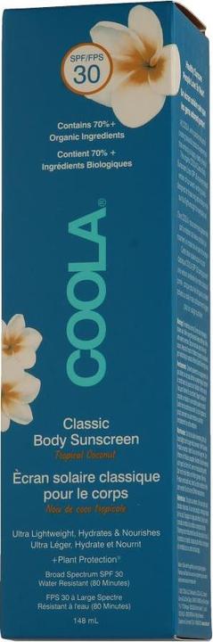 Image du produit Coola Suncare Classic Lotion Tropical Coconut (Crème solaire visage, SPF 30, 148 ml, 148 g)