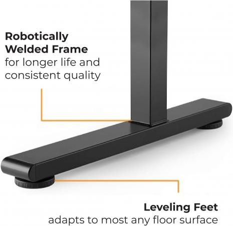Produktbild Up Up Height-adjustable table Loki Black