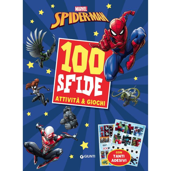 Spiderman 100 Sfide Attività e giochi