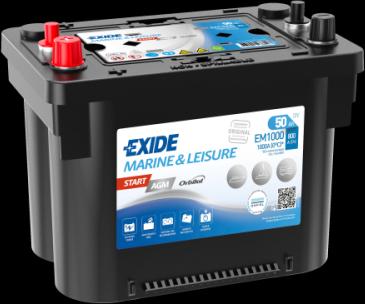 Image du produit Exide Dual/Start AGM (12 V, 50 Ah, 800 A)
