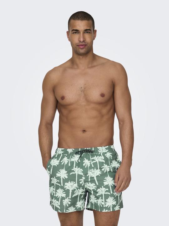 Immagine prodotto Only & Sons Onstedswim Short Palms Aop (S)