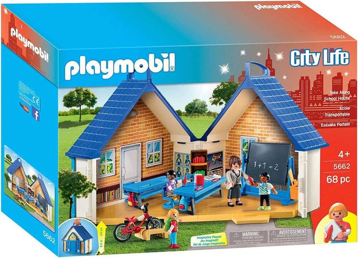 Produktbild Playmobil Schule zum Mitnehmen (5662, Playmobil City Life)
