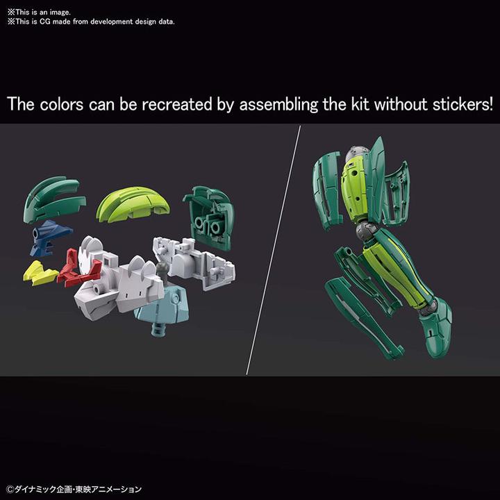 Actual product image Bandai 1/144 HG KOTETSU JEEG INFINITISM
