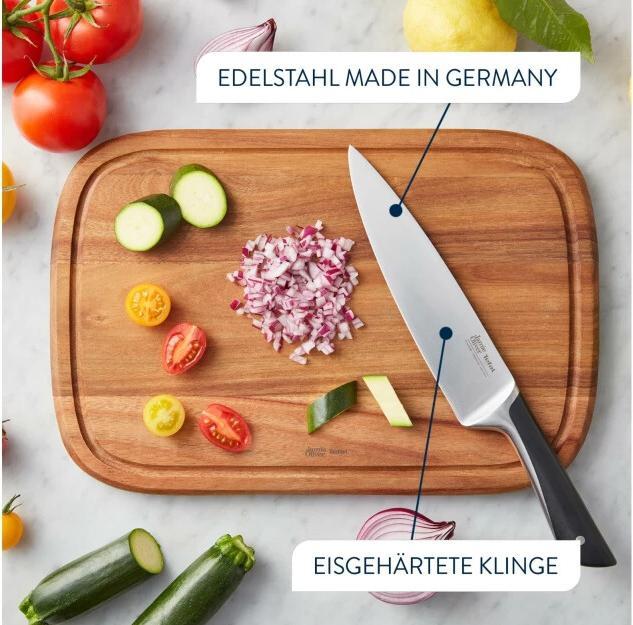 Actual product image Tefal Jamie Oliver Meat Knife 20 cm, Black (20 cm)