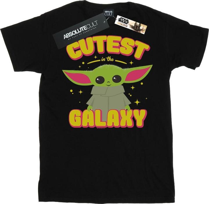 Immagine prodotto Star Wars The Mandalorian Cutest In The Galaxy Maglietta Ragazze (152, 158)
