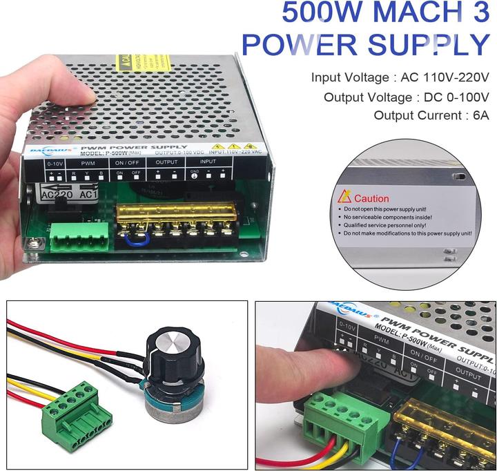 Actual product image CNC Spindelmotor Set