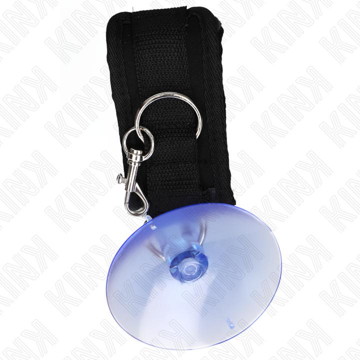 Actual product image Pipedream KINK - WRIST CUFFS WITH SUCTION CUPS BLACK 29-40 CM X 5 CM