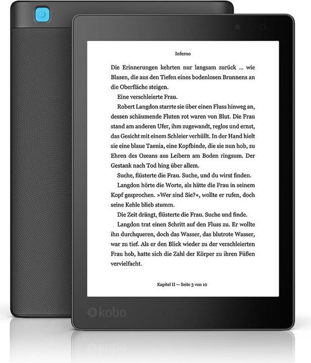 Kobo Aura ONE (7.80", 8 GB, Black)