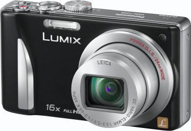 Produktbild Panasonic Lumix TZ25, 14MP, 16xZoom, 3D, GPS, FullHD, Black (1/2,3'')