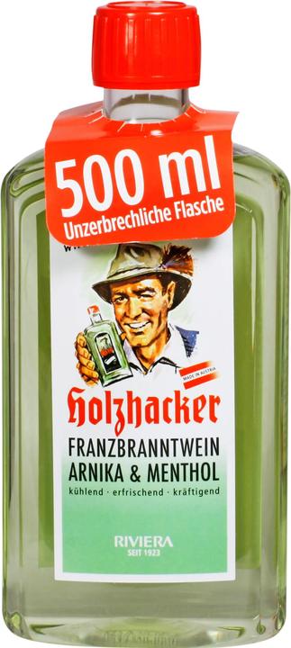 Riviera Holzhacker Franzbranntwein Arnika & Menthol Lösung, 500 ml Lösung (500 ml)