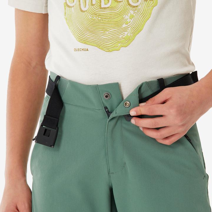 Immagine prodotto Quechua Kids’ Softshell Hiking Trousers 7-15 Years - MH900 - Green (14, 15, 16)