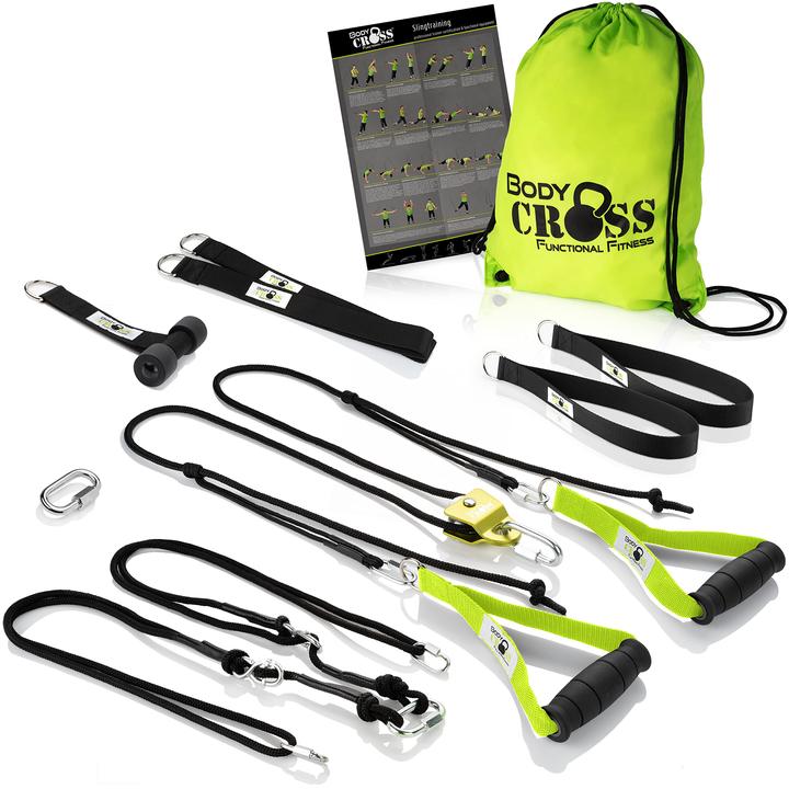 Produktbild BodyCross Schlingentrainer Komplett-Set, Limette