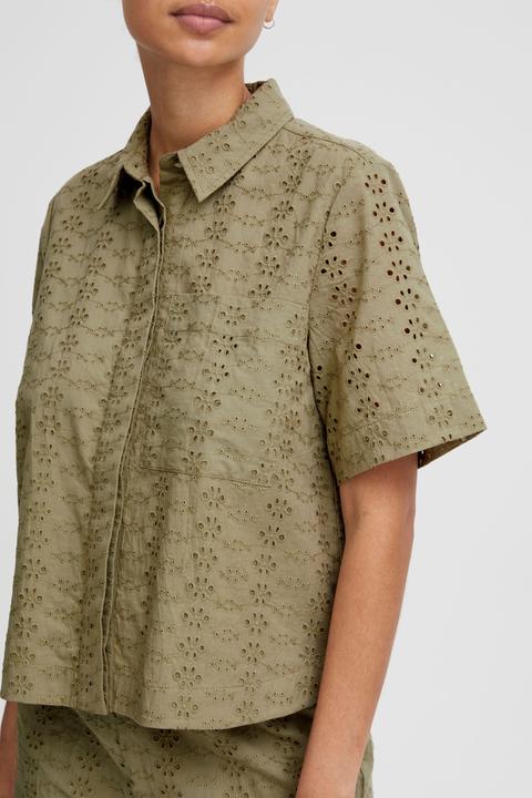 Actual product image B.young BYFENNI CROPPED BLOUSE 20814597 (42)