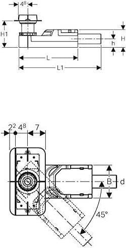 Actual product image Geberit Shell kit for shower channels (395 mm)