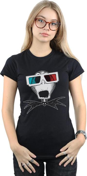 Produktbild Disney Nightmare Before Christmas Jack Skellington 3D Glasses TShirt (M)