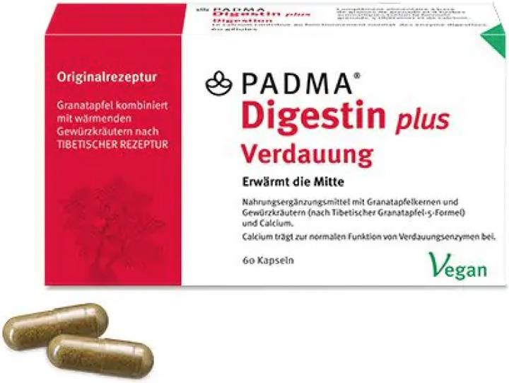 Produktbild Padma Digestin (60 Stück, Kapseln, 59 g)