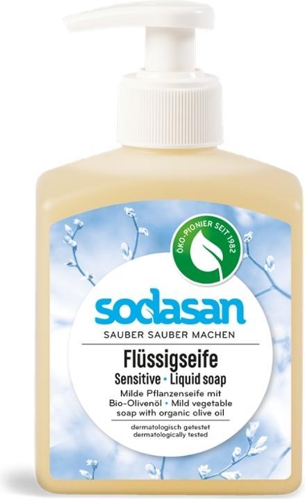 Image du produit Sodasan Pflanzenseife Liquid sensitive Bio (Savon liquide, 300 ml)