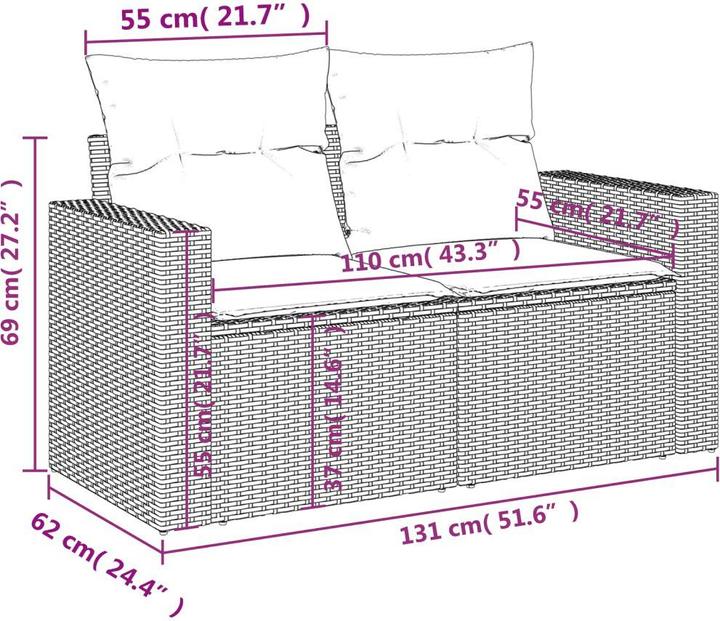 Actual product image VidaXL Wilmont