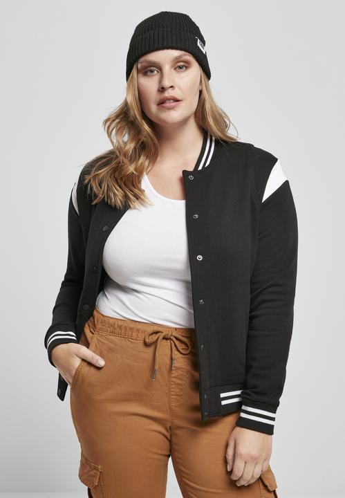 Produktbild Urban Classics Ladies Organic Inset College Sweat Jacket (S)