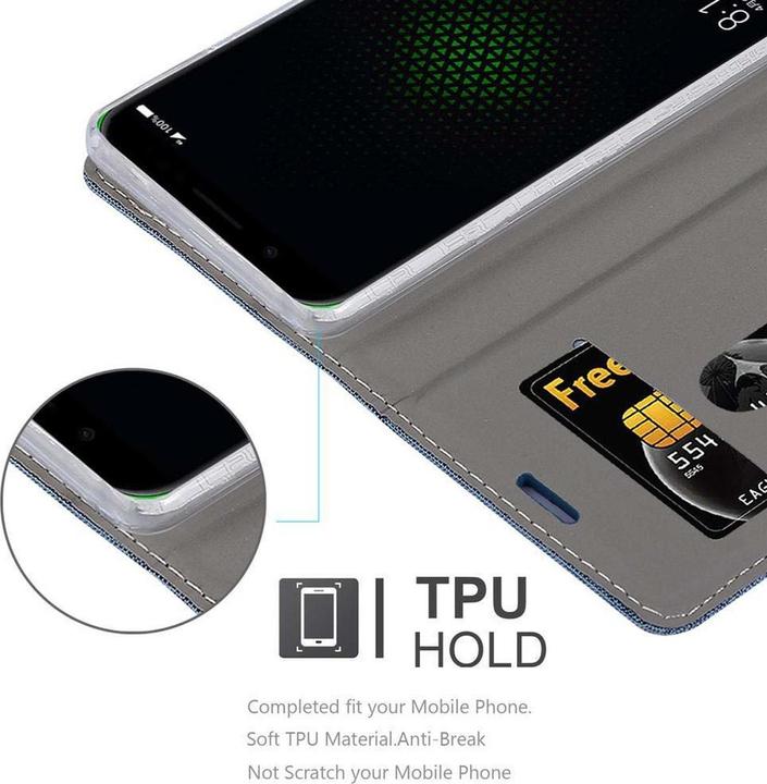 Produktbild Cadorabo Book Jeans Optik Cover (Xiaomi Black Shark)