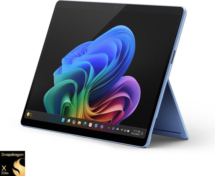 Microsoft Surface Pro – Copilot+ PC (mit Netzteil) – 11. Edition (13", Snapdragon X Elite X1E-80-100, 16 GB, 1000 GB, Without keyboard layout)