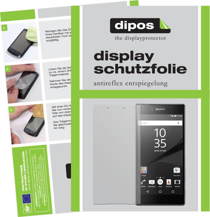 Actual product image Dipos Screen Protector Anti-Glare (6 Piece, Sony Xperia Z5 Premium)
