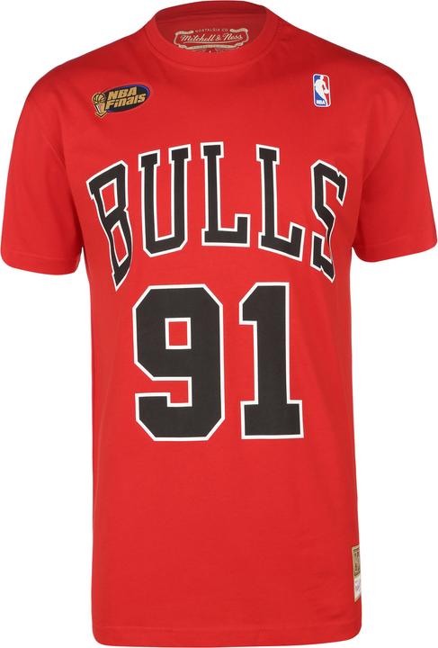 Immagine prodotto Mitchell & Ness Maglietta Chicago Bulls Dennis Rodman Uomo (L)