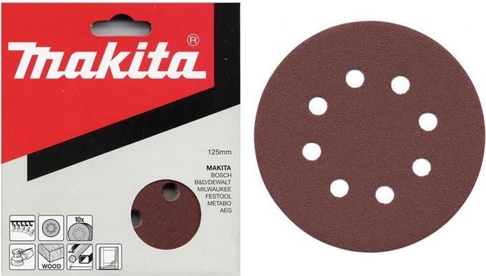 Actual product image Makita Eccentric sanding paper with velcro (120)
