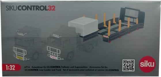 Produktbild Siku Zubehörset Control Tieflader und Zugmaschine, 1:32, 308x158x68 mm, ab 3+