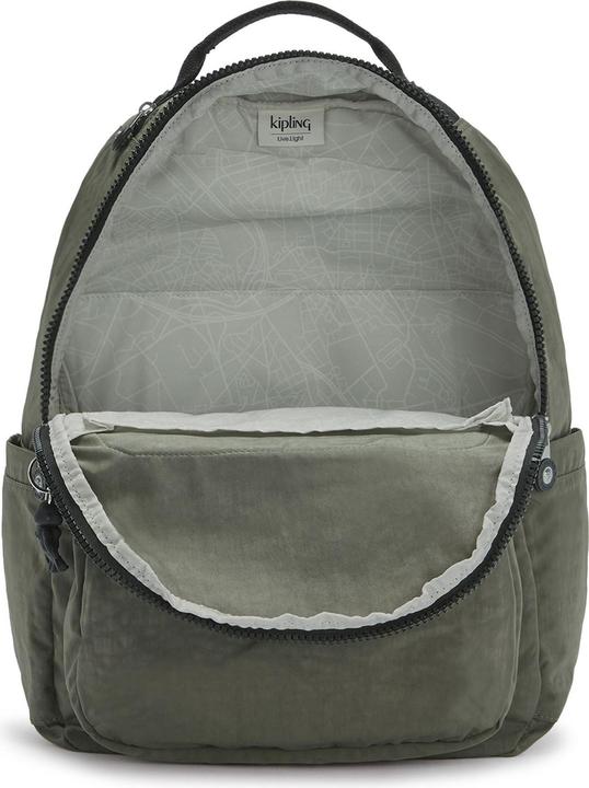 Actual product image Kipling Seoul Rugzak - Green Moss (28 l)