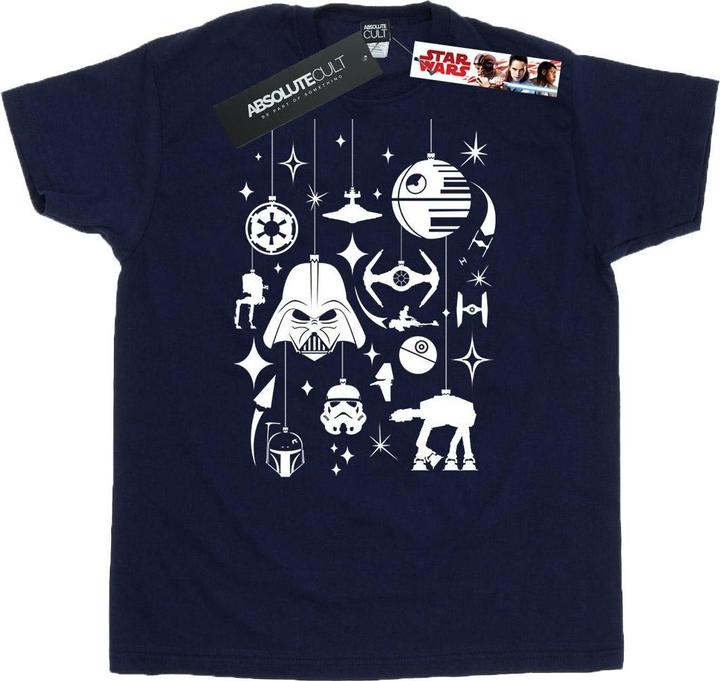 Produktbild Star Wars Christmas Decorations TShirt (M)