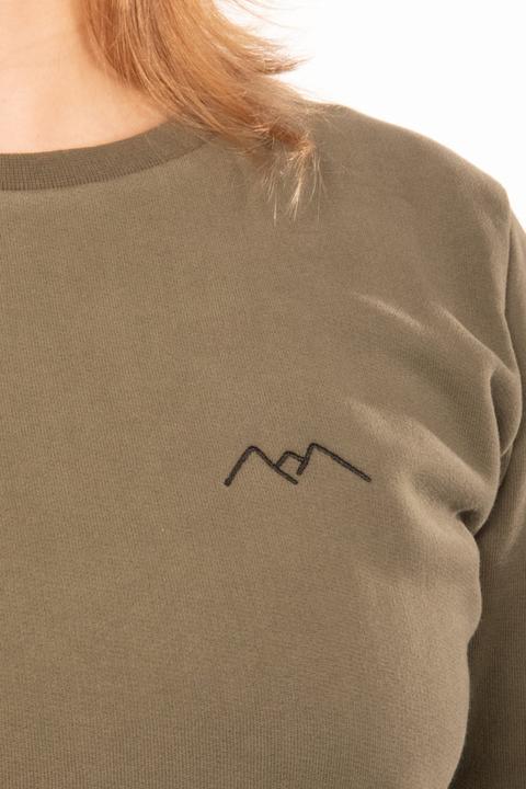 Actual product image Whatever Man Logo crewneck (M)