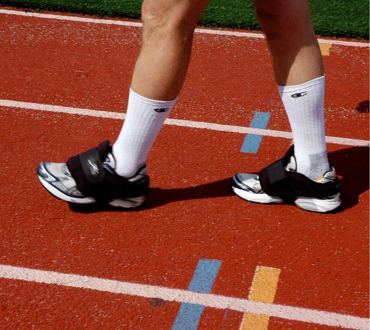 Actual product image Ironwear Shoe weight cuffs (2 x 0.7 kg)