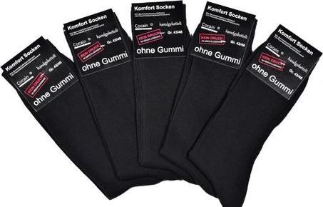 Actual product image Cocaine Socks Komfort 35/38, Schwarz (ohne Gummibund) – Damensocken (pack of 10, 39 - 42)