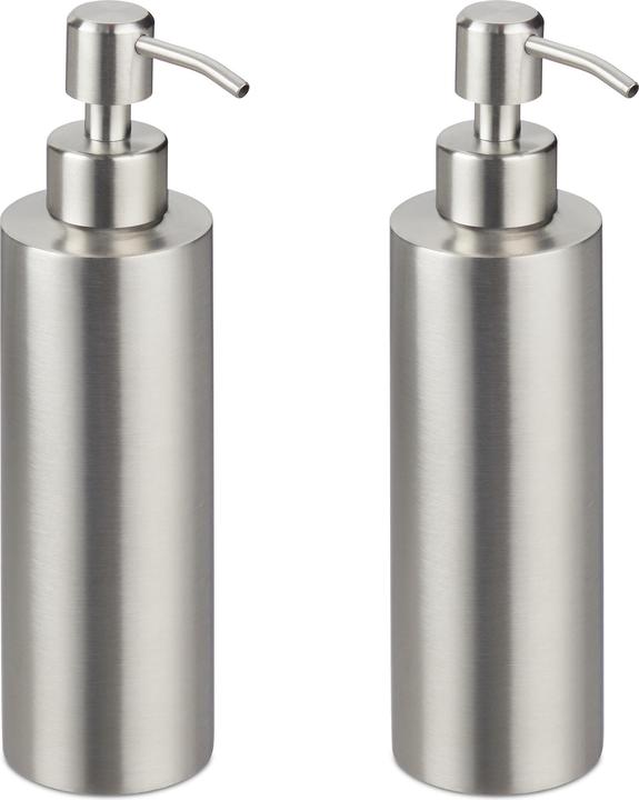 Relaxdays 2x pump dispenser