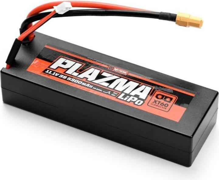 Image du produit HPI Plazma 11.1V 5300mAh 40C LiPo Pack 58.83Wh - XT60 (11.10 V, 5300 mAh)