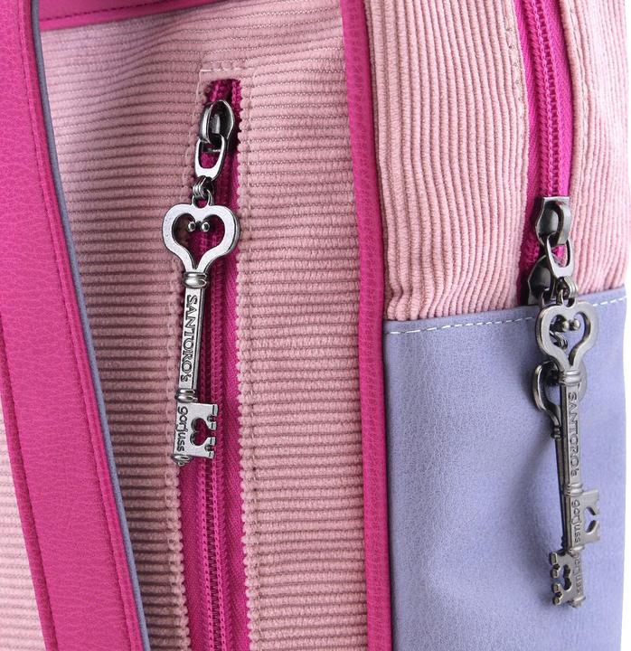 Immagine prodotto Gorjuss Zaino Stregatto Rosa Viola (27 x 10 x 37 cm)