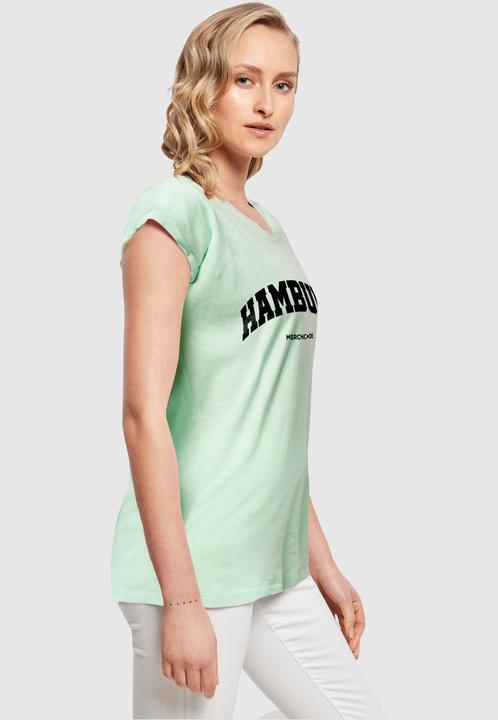 Produktbild Merchcode Ladies Hamburg Wording - T-Shirt - 116845 (L)