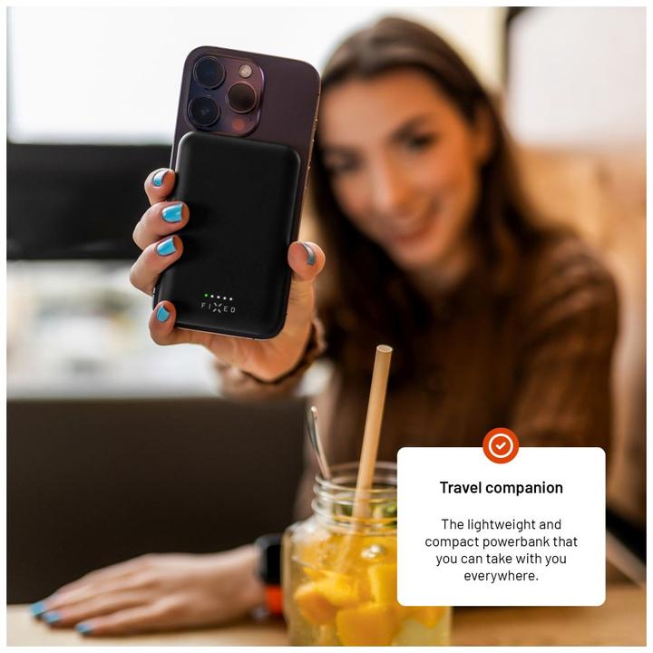 Actual product image Fixed MagZen, 6 000 mAh, Black (6000 mAh)