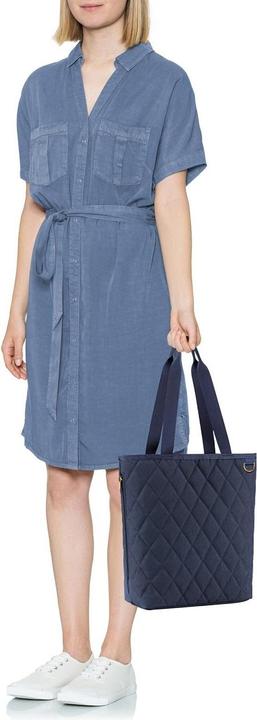 Immagine prodotto reisenthel shopper classica M a rombi oro notte - Spaziosa borsa per la spesa ed elegante borsetta in e