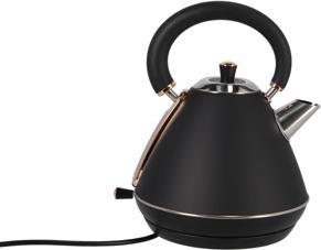 Schäfer IT-Systems Retro Wasserkocher 1.7 Liter Schwarz (1.70 l)