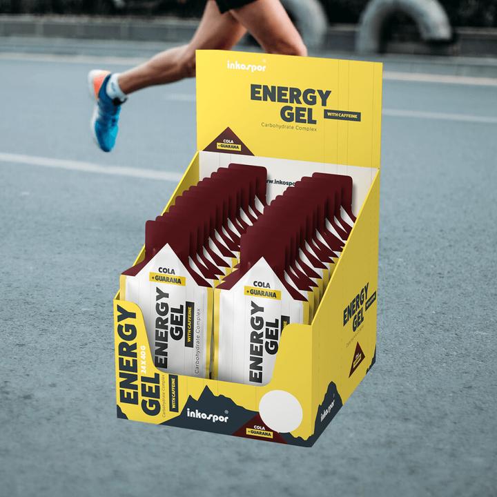 Actual product image Inkospor X-Treme Energy Gel, 24 x 40 g sachet (Cola, 24 pcs., 1169 g)