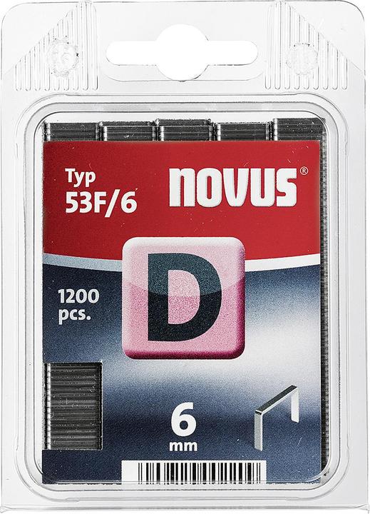 Actual product image Novus Flat wire clamps D