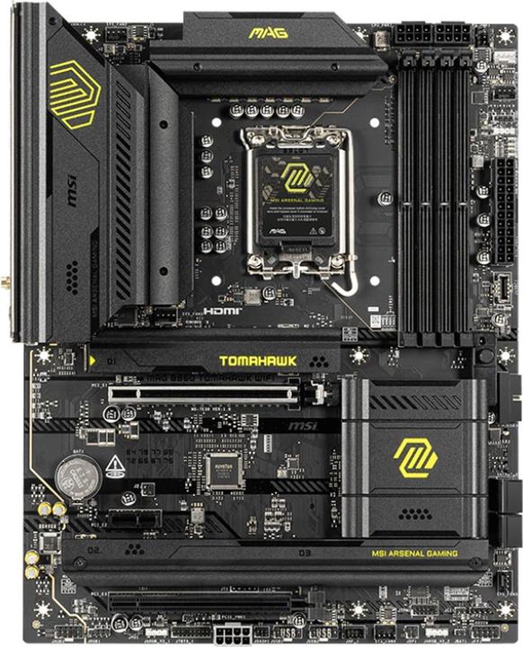 Actual product image MSI MAG B860 TOMAHAWK WIFI (LGA 1851, Intel B860, ATX)