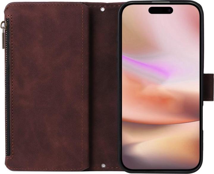 Immagine prodotto Cover-Discount iPhone 16 Plus - Custodia a portafoglio con cordino (Apple iPhone 16 Plus)