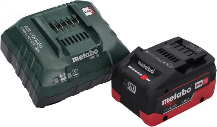Actual product image Metabo BS 18 LT BL Q cordless drill driver 18 V 75 Nm Brushless + 1x battery 8.0 Ah + charger + metaBOX (Rechargeable battery operated)